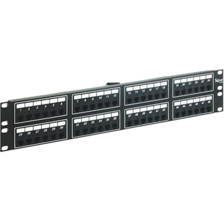 Icc Patch Panel- Female Telco- 48-Port 8P2C- 2 RMS ICMPP48TF2