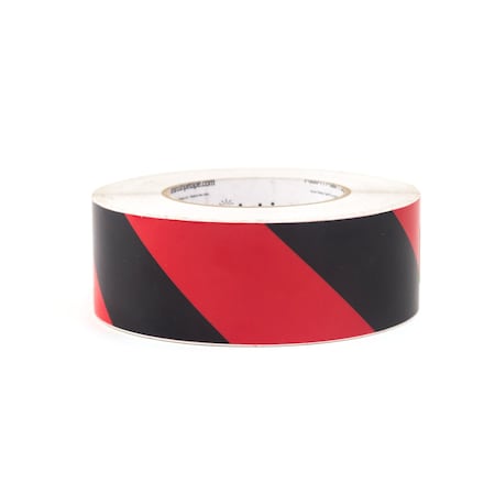Smart Stripe Smart Stripe Hazard Floor Tape, Vinyl film, 3 in W., 100 ft L., 4 mil Thickness SSH378