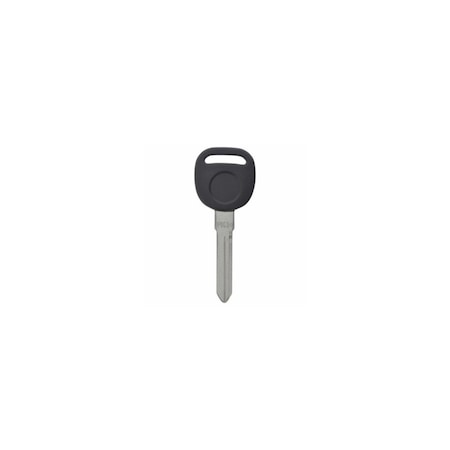 Keystart Chipkey Transponder Key Automotive B112-PT Double For GM Black/Silver 9977239