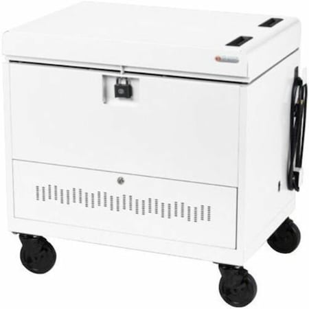 Bretford CUBE TOPLOADER 30X W/CADDIES, ACPOWER, AW TVTL30CAD-AW