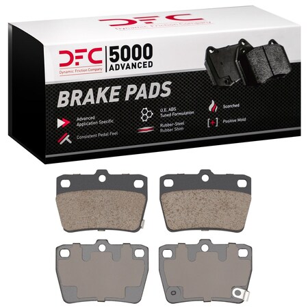 Dfc 5000 Advanced, Disc Brake Pad Set,  1551-1051-00