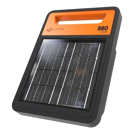 Gallagher Solar Fence Energizer, 8.8 kV Output, Lithium Iron Phosphate Battery, 6 mile Fence Distance G351404