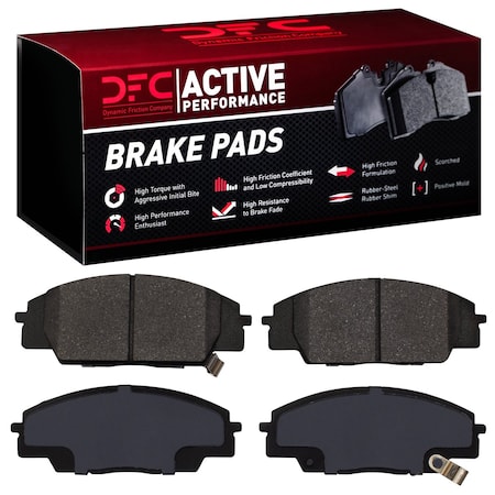 Dfc Active Performance, Disc Brake Pad Set,  1115-0829-00