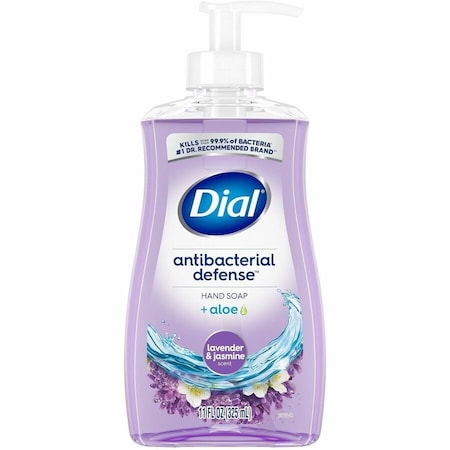 Dial Antibacterial Defense Liquid Hand Soap - Fresh Scent - 11 fl oz - Pump Dispenser - Bacteria 2896081