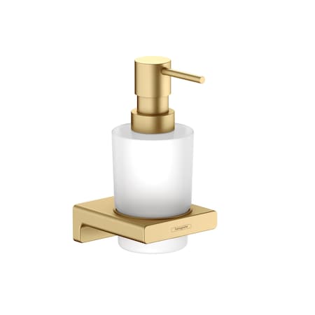 Hansgrohe AddStoris Liquid Soap Dispenser in Brushed Gold Optic 41745250