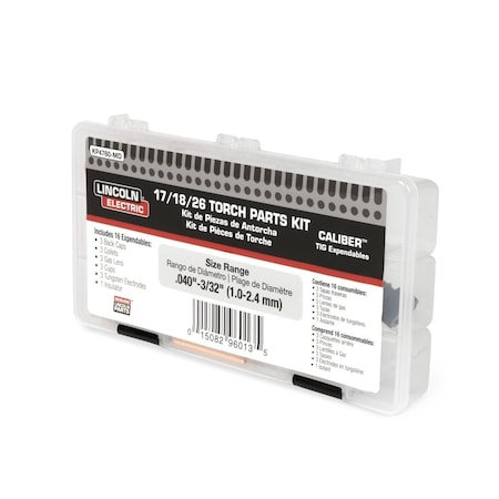 Lincoln Electric Medium Duty Torch Parts Kit 17/18/26 KP4760-MD