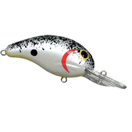 Bandit Lures Bandit Mid Range, 0.25 - Splatter back B100-43