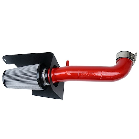 Hps Performance Air Intake Kit with Heat Shield, Red,  827-664R