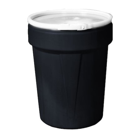 Justrite 40 GAL BLK TAP PLST RG 1651BLK