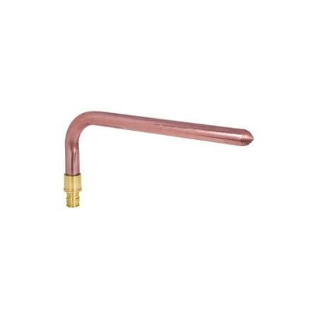 Sioux Chief 1/2 Expansion PEX Brass x 1/2" Copper Stub Elbow 630WG248