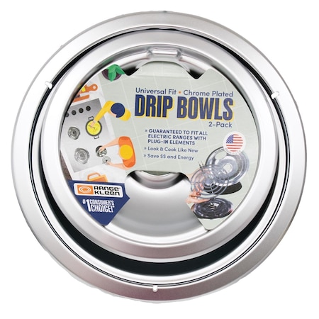 Range Kleen Steel Drip Bowls R101C2