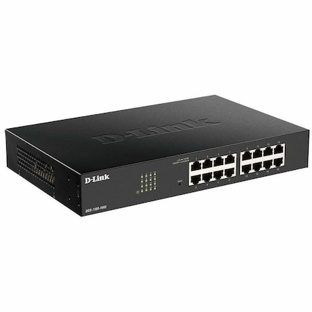 D-Link D-LINK SMART MANAGED 16-PORT SWITCH. 16 X 1G PORTS. SEGREGATE DIFF DGS-1100-16V2