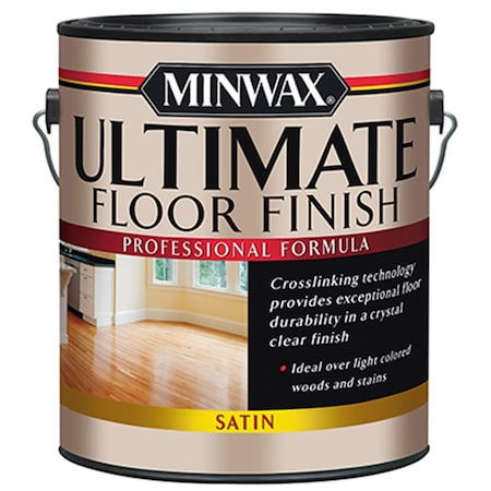 Minwax 131030000 Gallon Clear Water Based Satin Finish, 2PK 177861
