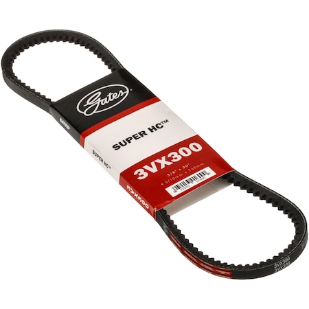 Gates Super HC Narrow Section Molded Notch V-Belt 3VX300