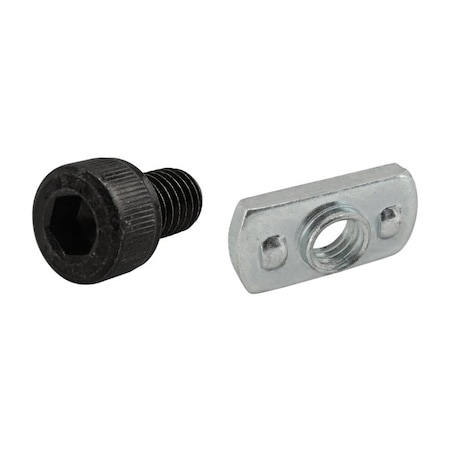 80/20 T-SlotFramingSystemFastener, Zinc-Plated 75-3620