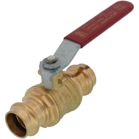 Viega ProPress ball valve P1 0.75 P2 0.75 bronze brass 24005