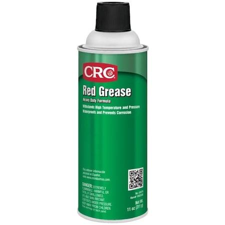 Crc CRC Red Grease - 16 oz Aerosol Can - 03079, PK12 3079