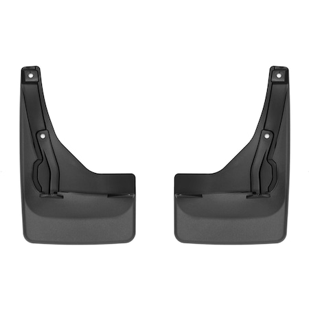 Weathertech Black, No Drill MudFlaps 120180