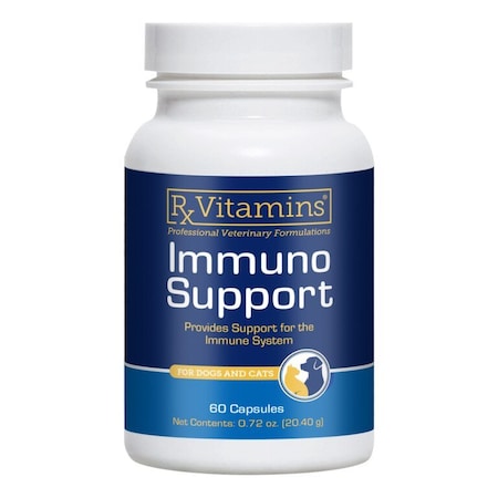 Rx Vitamins Immuno Support Capsules, Provides Support for the Immune System, For Dogs & Cats, 0.72oz, 60PK 8800