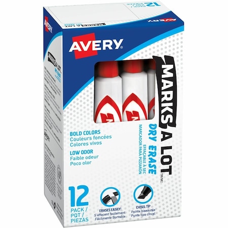 Avery Marks A Lot Desk-Style Dry Erase Markers 24407