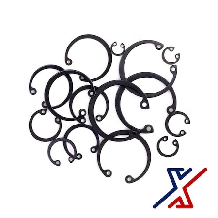 X1 Tools 70 Black-Phosphate Coated Steel Internal Retaining Ring / Snap Ring (1 Ring) X1E-CON-SNA-INT-5360x1