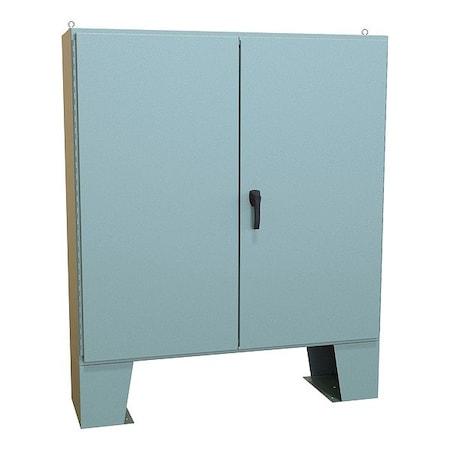 Hammond Handle Electrical Enclosure, 60 in H, 17 in D, 60 in W, 12, Steel 1422D16F