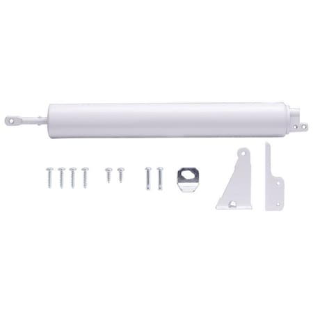 Prosource Door Closer, 1-1/2 in Dia Rod, 17-1/2 in L, Aluminum Tube, 90 deg Opening, 99 lb 16027-UW-PS