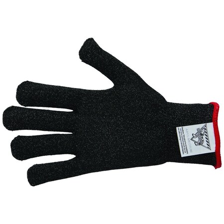 Workhorse Color-Coded Cut-Resistant Hand Protection Gloves, FDA-Compliant, A8, 13 Gauge WH A513-BLK-MD