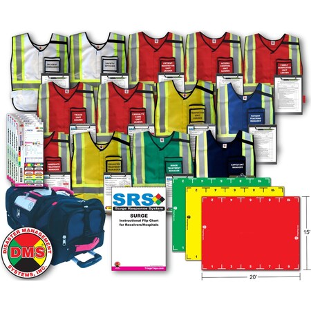 Disaster Management Systems MCI, Rapid, Response, EMT3, Triage DMS-05350XRD-W
