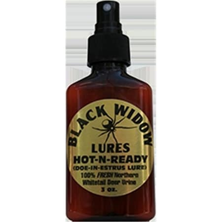 Black Widow Deer Lures 3 oz. Hot n Ready Northern Estrus 7837