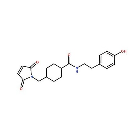 Ak Scientific [2-(4-Hydroxyphenyl)ethyl]-[4-(N-maleimidomethyl)cyclohexyl]-carboxamide (100mg), CAS 143245-96-9 4469AH-100mg