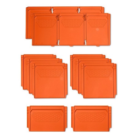 Klein Tools Drawer Divider, Orange, 12 1/4" L, 5 5/8" W 54922MBR