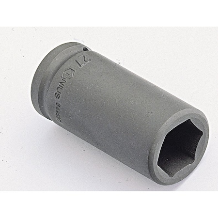 Genius Tools 3/4in Dr. 17mm Deep Impact Socket 649517