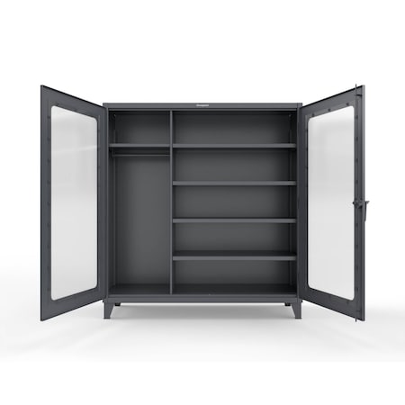 Strong Hold Extreme Duty Clear View Uniform Cabinet 66-LD-W-245