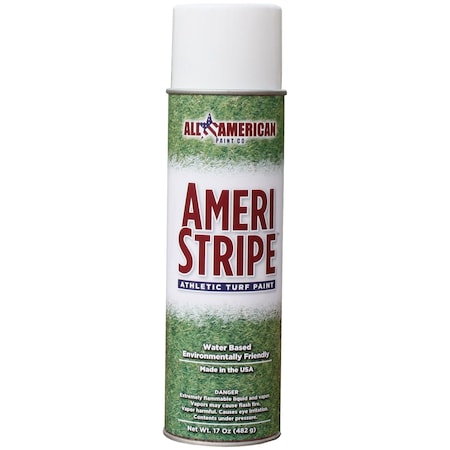 All American Paint White Athletic Aerosol Field Paint, 12PK 1000