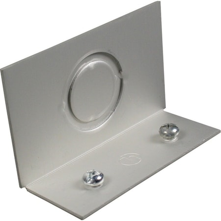 Wiremold End Fitting, Gray, Aluminum AL3310B1