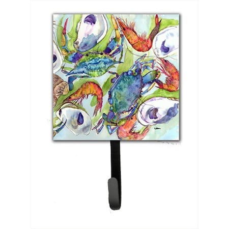 Carolines Treasures Crab Leash Holder Or Key Hook 8547SH4