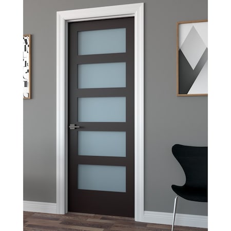 Darpet Laminated Shaker Interior Door (5 Lite), 30" x 80" x 1-3/8" thick 5LLSHAKPM6826138