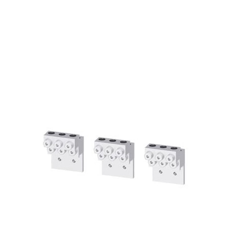 Siemens circular conduc. terminal TA7.1 6 x 1/0750 kcmil for 6 cables 3 units 3VA9773-0JJ64