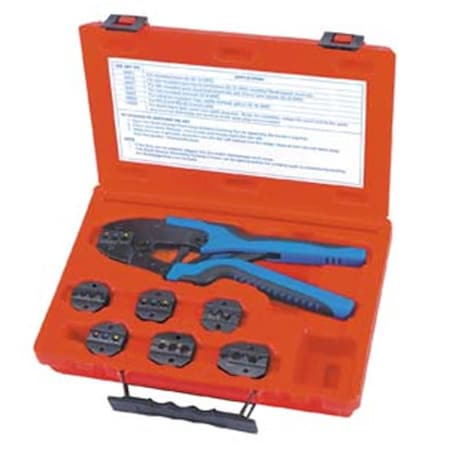 S&G Tool Aid Tool Aid  Quick Change Ratcheting Terminal Crimping Kit TA18960