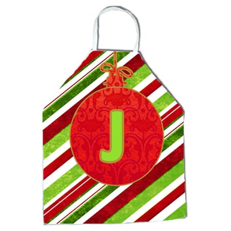 Carolines Treasures Christmas Oranment Holiday Initial Letter J Apron CJ1039-JAPRON