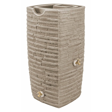 Good Ideas Impressions Riverwalk 50 Gallon Rain Saver - Sandstone IM-RWLK50-SAN
