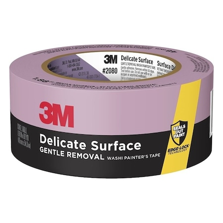 Scotch 2080-48NC Delicate Surface Painter's Tape, 60 yd L, 1.88 in W 2080-48EC