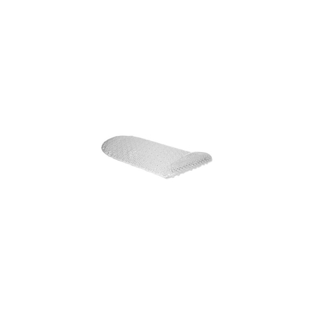 Kittrich Bath Mat, Bubble, Clear Rubber, 15 x 34-1/2-In. BMAT-C4J02-04