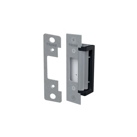 Trine Access Technology Electric Strike, 12-24VAC/DC, Cylindrical and Deadlatch, Includes 2 Faceplates 4-7/8in x 1-1/4in 4300CC-32D
