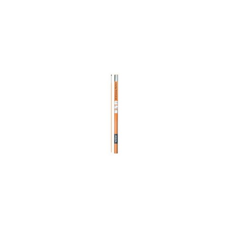 Nuvue Driveway Marker 72in Round Orange Orange 2667