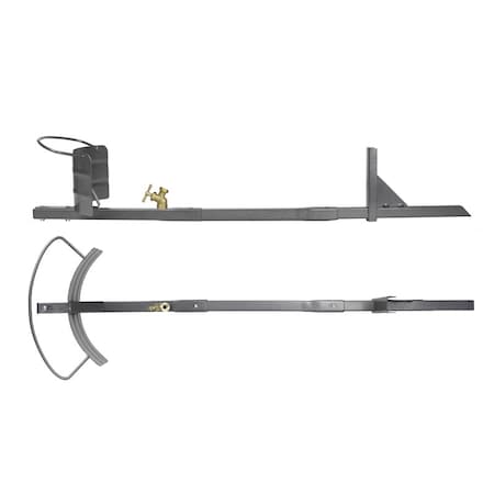 Yard Butler 100 ft. Silver Free Standing Hose Hanger with Faucet HCF-3KDS