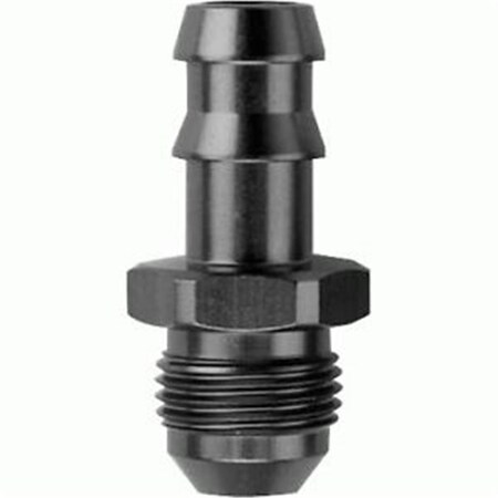 Fragola 484112-BL 12-AN x 0.75 in. Hose Barb Fitting - Black FRG484112-BL
