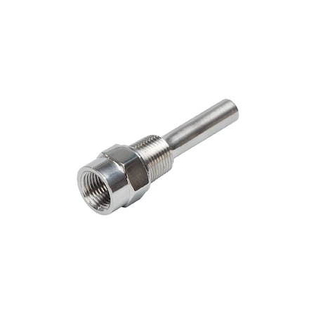 Ifm Thermowell for temperature sensors, 1/2" Npt Process C UT0009