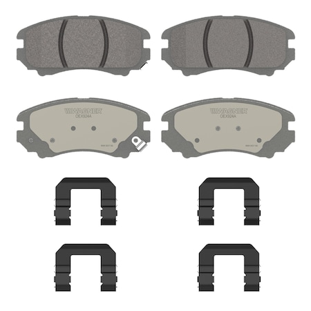 Wagner Brake OEX Front Disc Brake Pad Set Premium Ceramic,  OEX924A